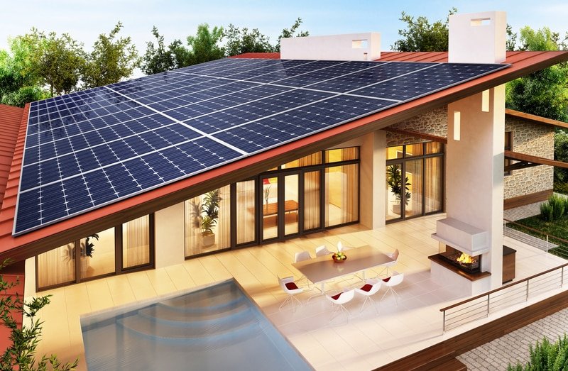 post home solar panels